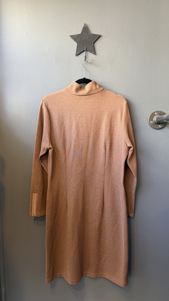 Ponte Knit 1/4 Zip Dress