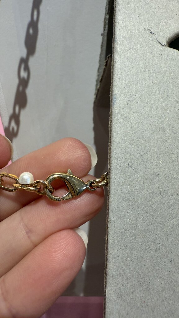 Conical Pearl Necklace + Earrings Set