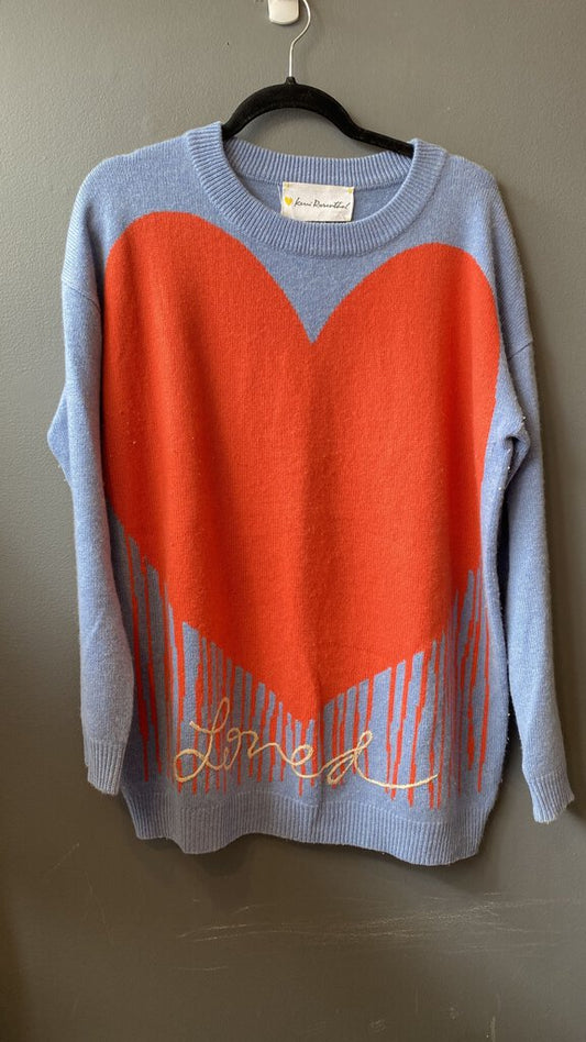 Loved Heart Crewneck Sweater