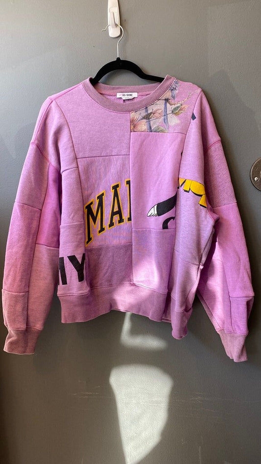 Patchwork Crewneck