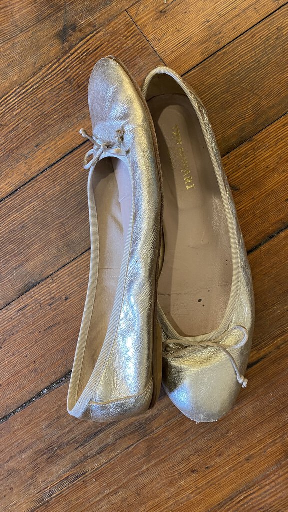 Leather Bow Ballet Flats size 42