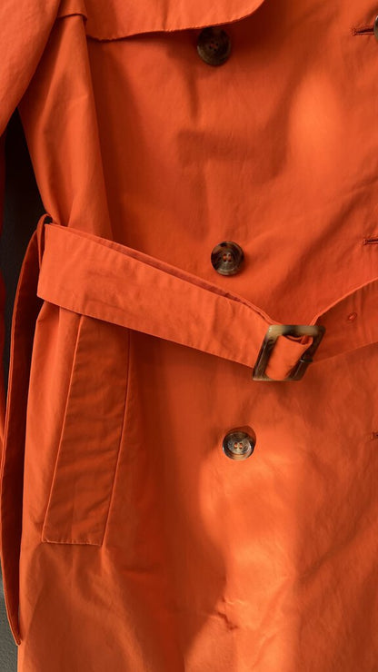 Orange Belted Trench (size 1)