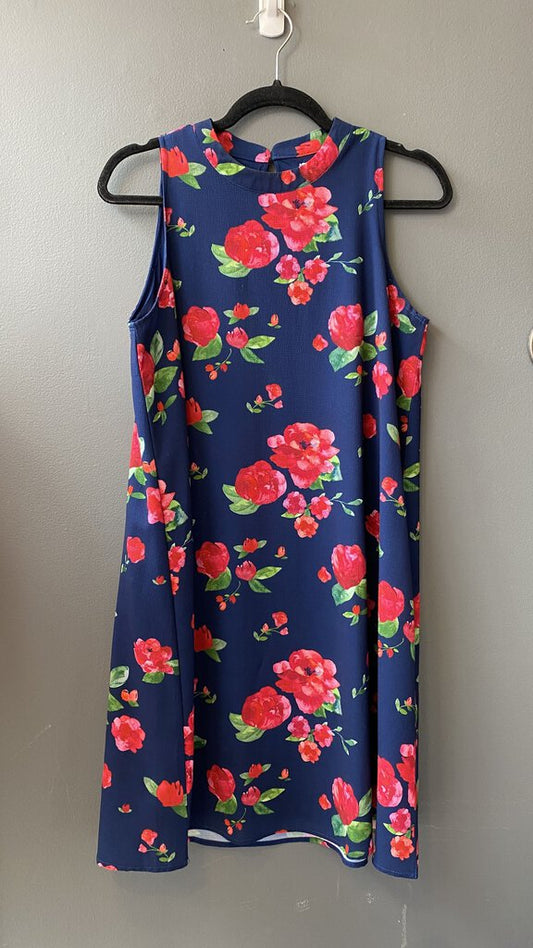 Floral High Neck Swing