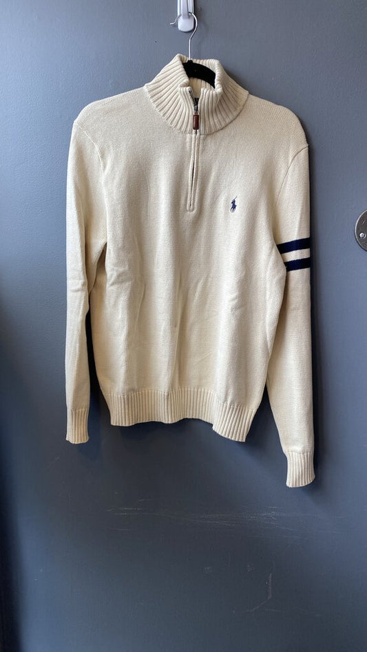 Cotton 1/4 Zip Sweater