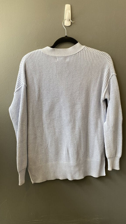 Ribbed Henley Pullover