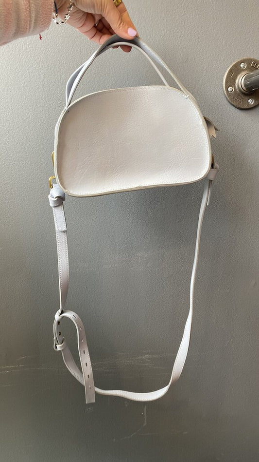 Oval Mini Unlined Satchel Crossbody