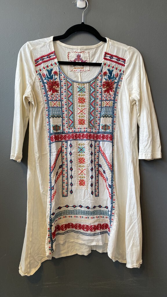 Embroidered Tunic Tee