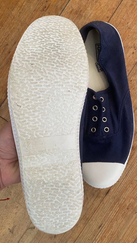 Canvas Slip On Sneakers (size 42)