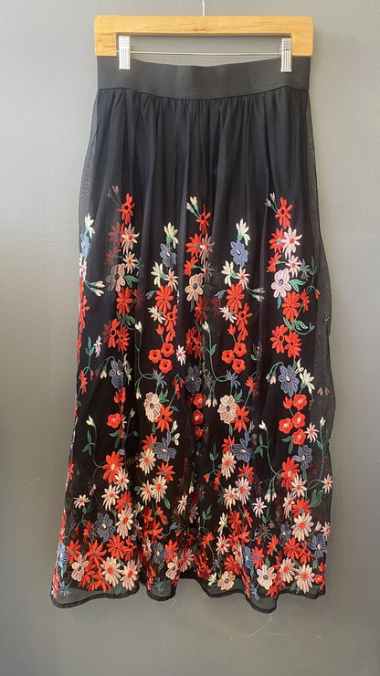 Embroidered Mesh Maxi (size 3)
