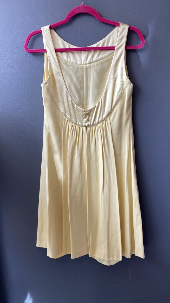 Vintage Silk Low Back Shift (size 38)