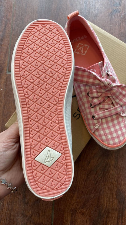 Gingham Slip On Sneakers