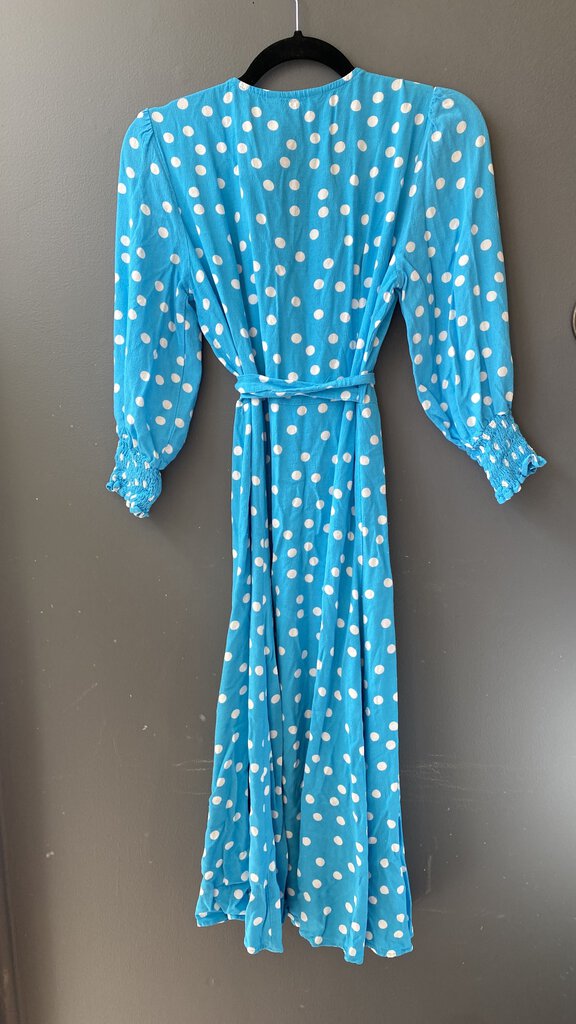 Polka Dot Wrap Midi (uk 12)