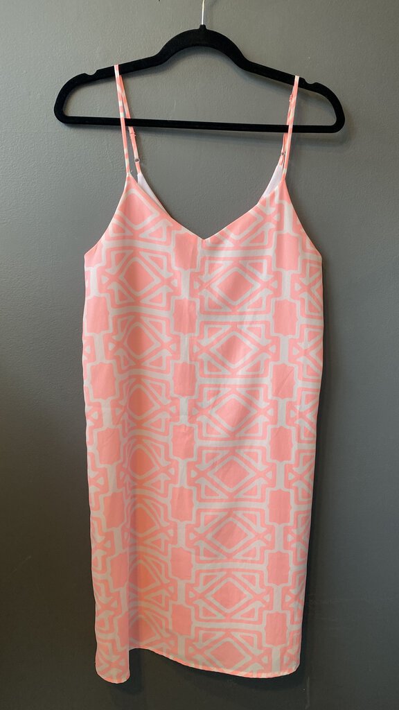 Geo Print Cami Shift Dress