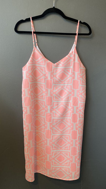 Geo Print Cami Shift Dress