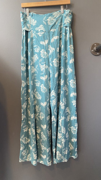 Floral Wide Leg Palazzo Pants