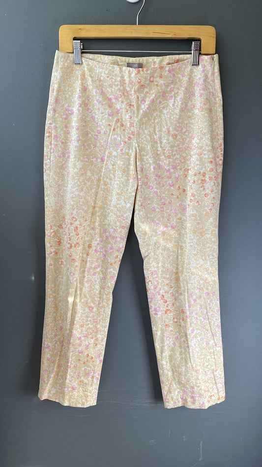 Petite Floral Skinny Pants