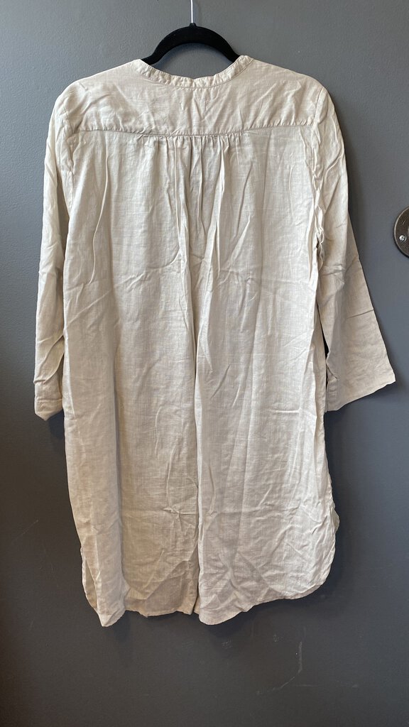 Tencel Linen Popover Shirtdress