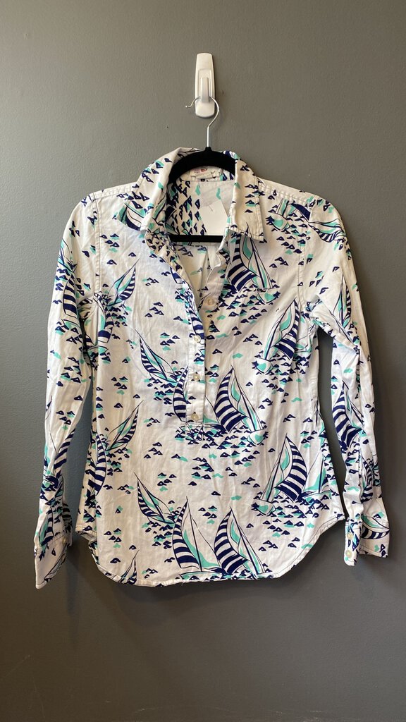 Sailboat Popover Tunic Top