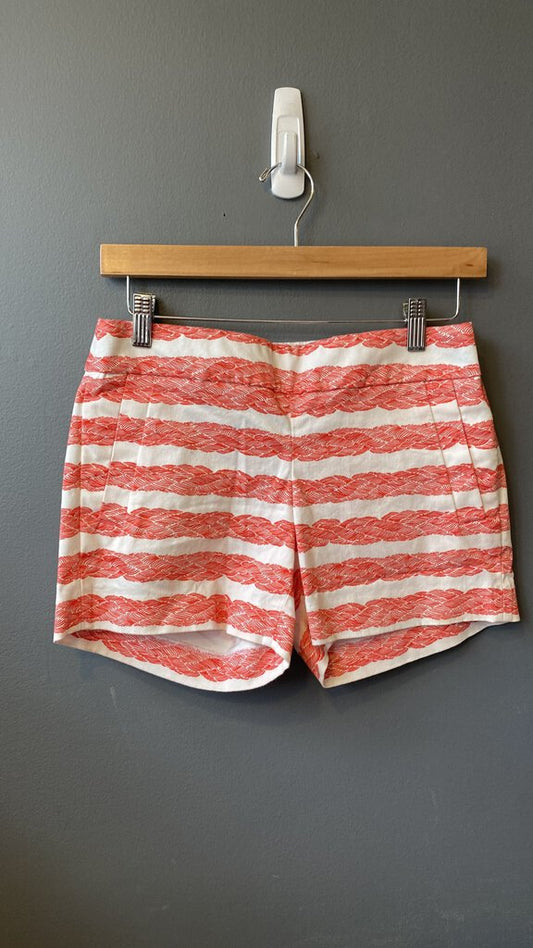 Rope Print Stripe Shorts