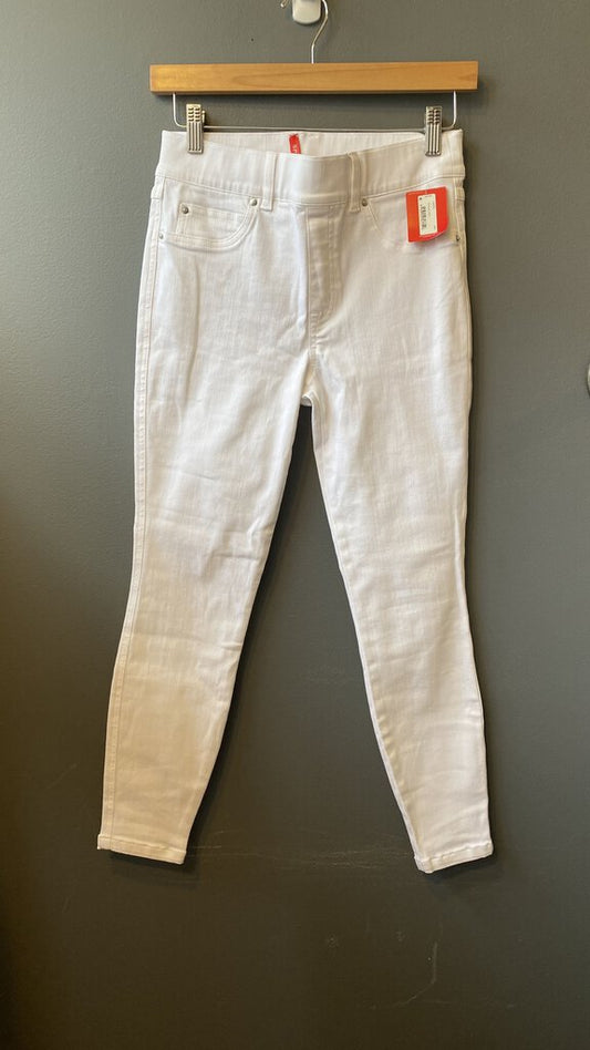 Petite Stretch Skinny White Jeans