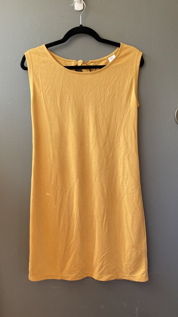 Tie Back Jersey Shift Dress