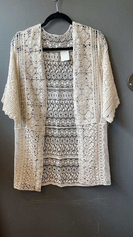 Crochet Open Cardigan