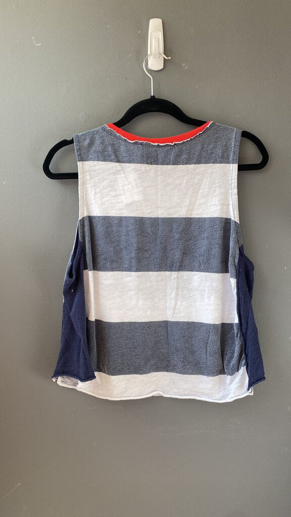 Stripe Star Muscle Tank Top