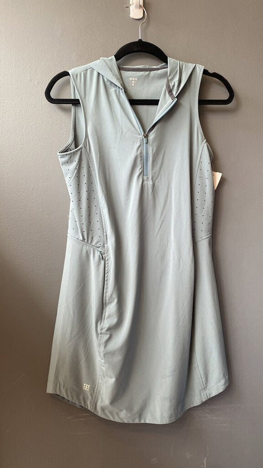 Hooded 1/4 Zip Active Dress