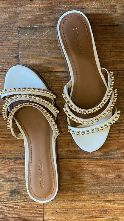 Beaded Strappy Sandals