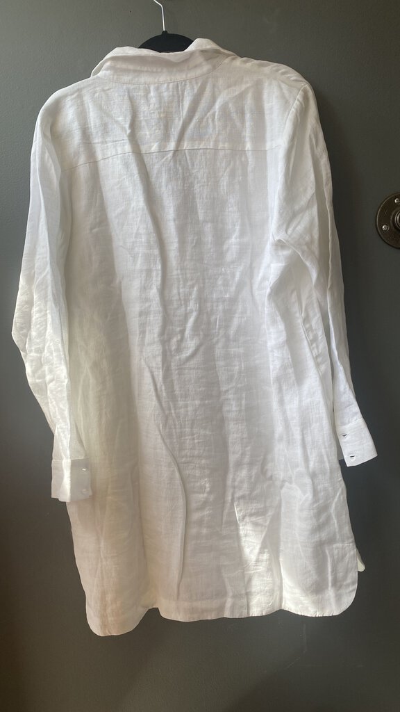 Linen Popover Shift Dress