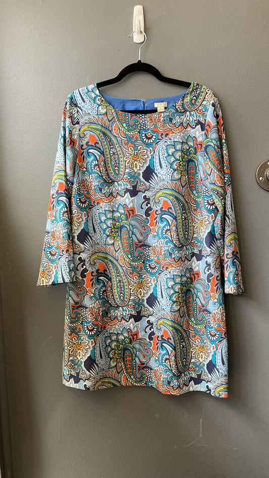 Paisley Shift Dress