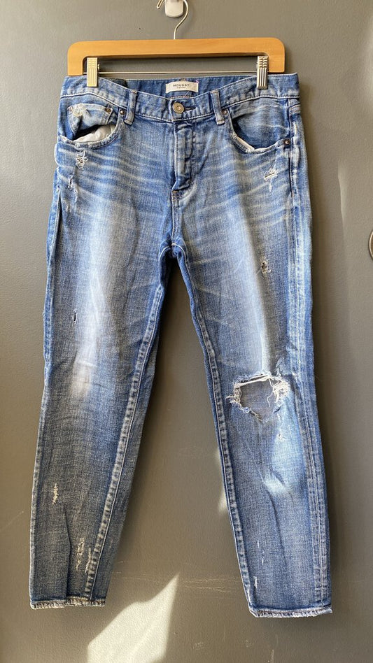 Distressed Slim Jeans