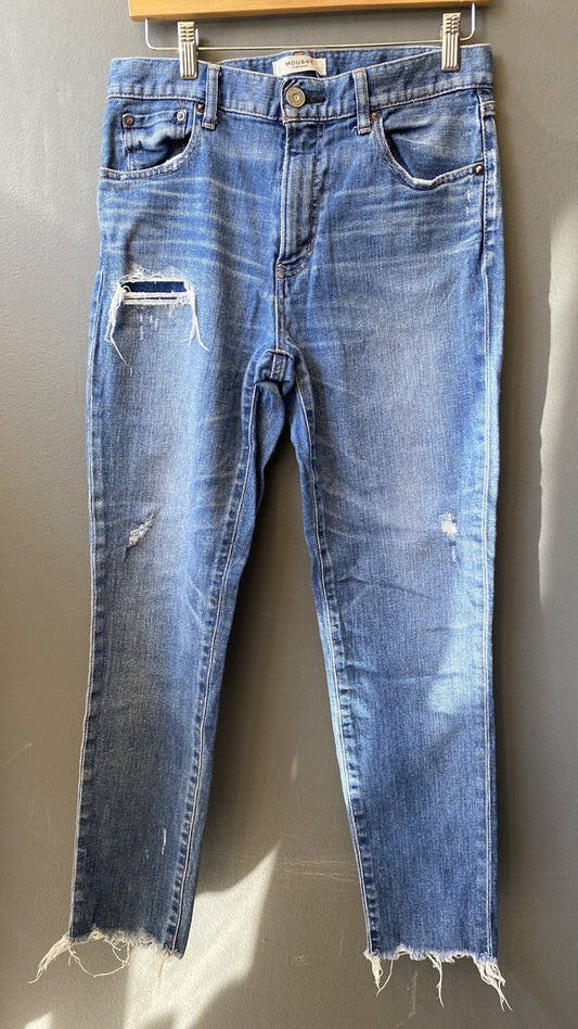 Distressed Slim Jeans