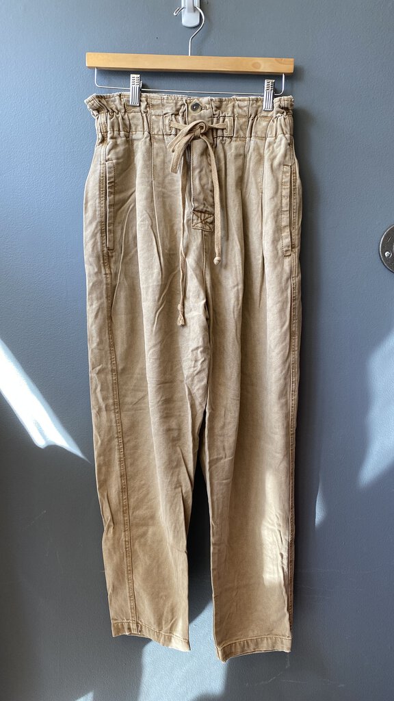 Paper Bag Waist Pants