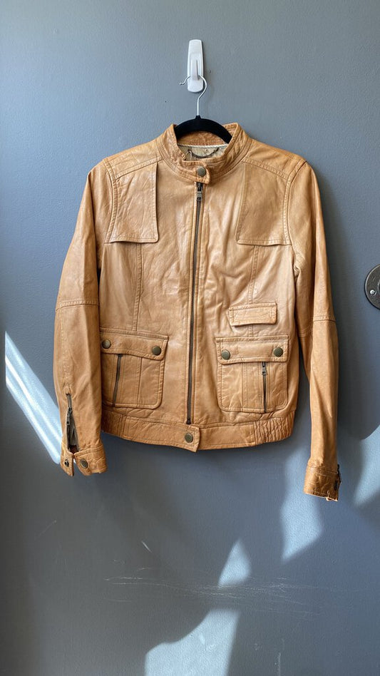 Leather Moto Jacket