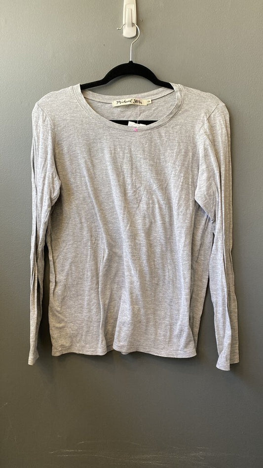 Wide Neck Long Sleeve Tee