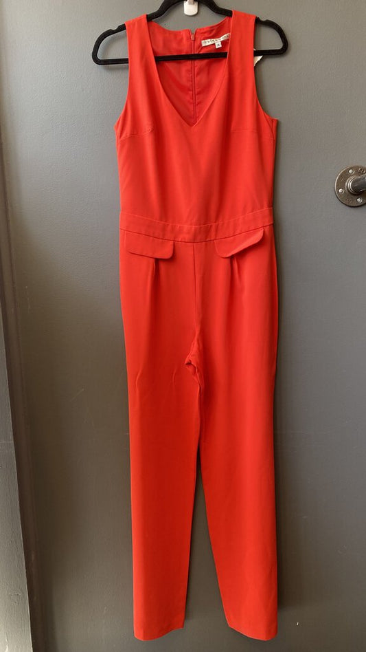 Wide Leg Pocket Front Jumpsuit