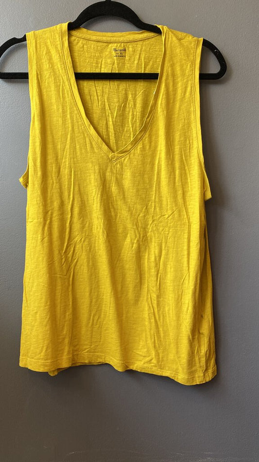 V Neck Cotton Tank Tee