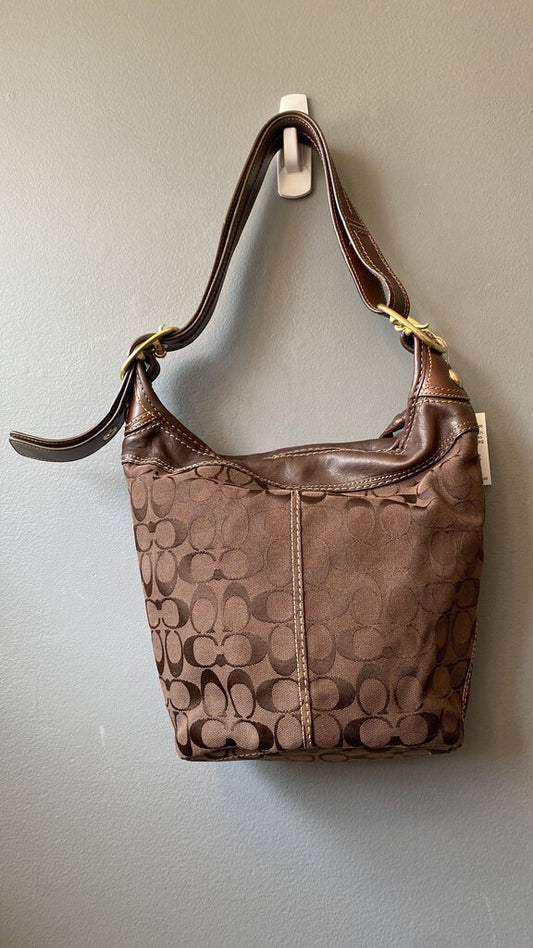 Monogram Canvas Hobo Shoulder Bag