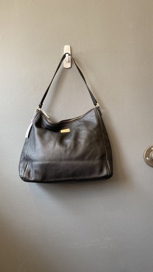 Leather Hobo Shoulder Bag