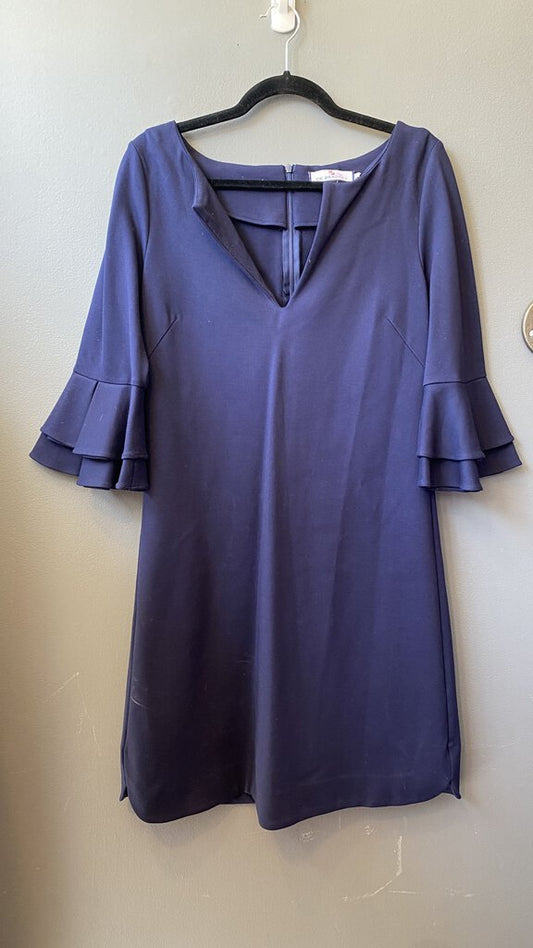 V neck Ponte Marilyn Dress