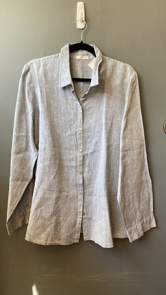 Linen Button Up Blouse