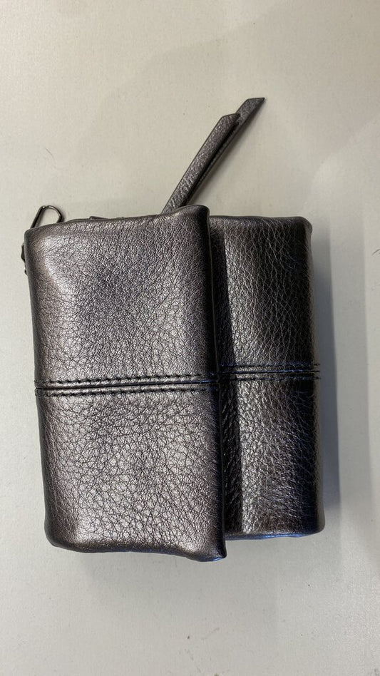 Leather Mini Trifold Wallet