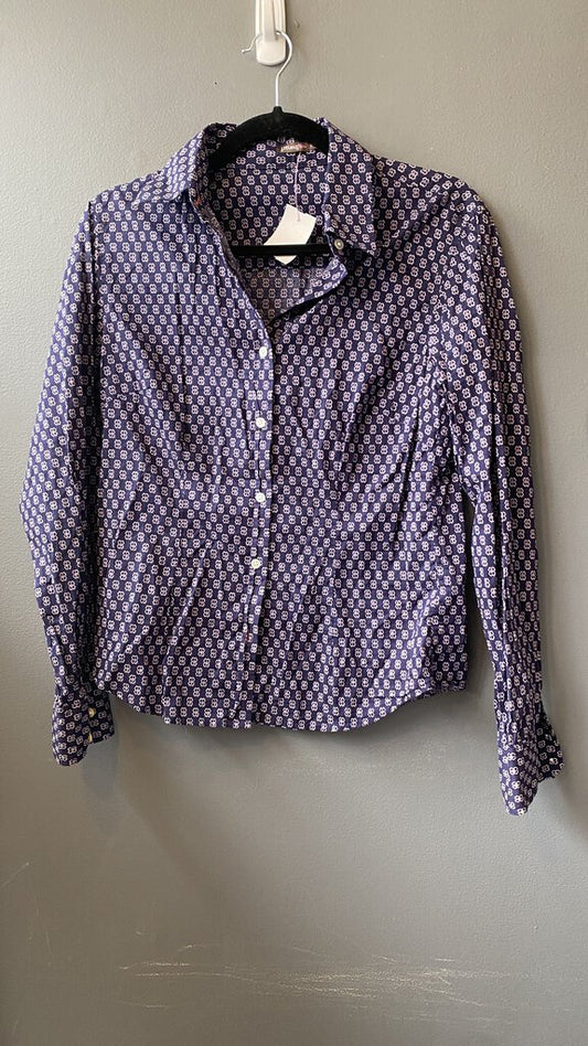 Printed Cotton Button Up