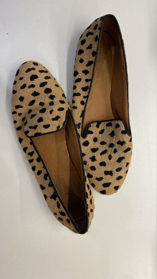 Pony Hair Leopard Loafers