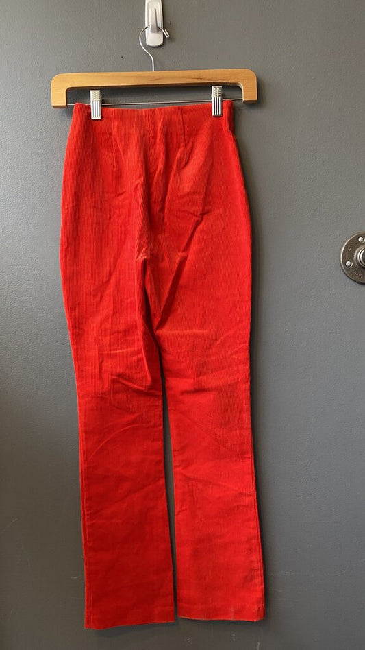 Corduroy Ashford Side Zip Pants