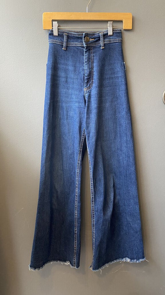 Super High Rise Wide Leg Jeans