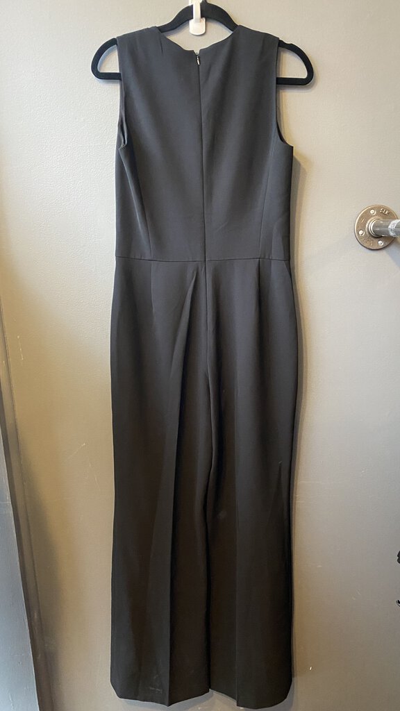 Wide Leg Black Jumpsuit