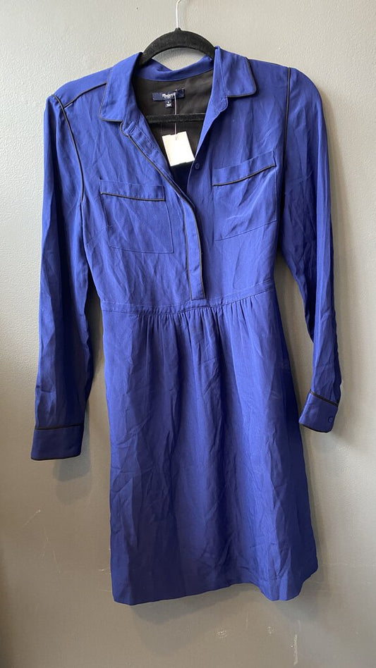 Silk Popover Shirtdress