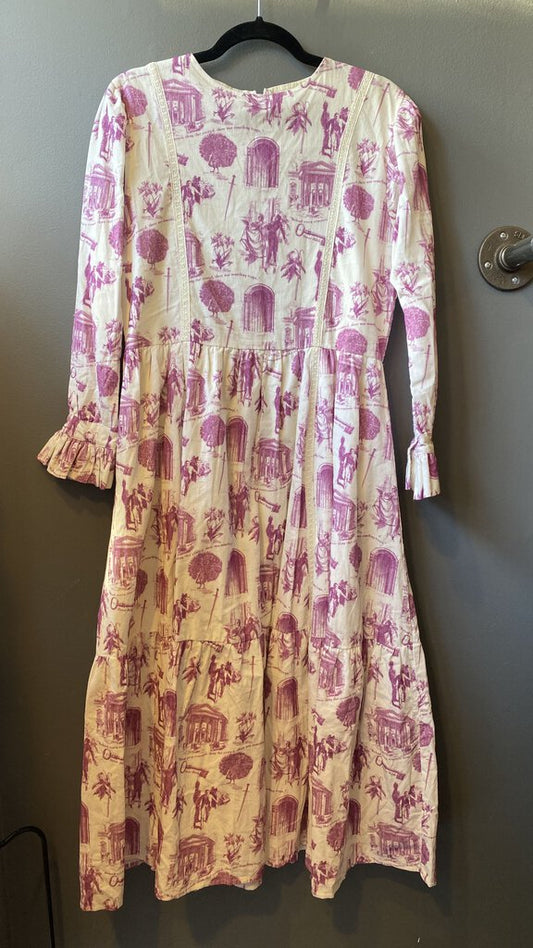 Oscar Wilde Corduroy Midi Dress